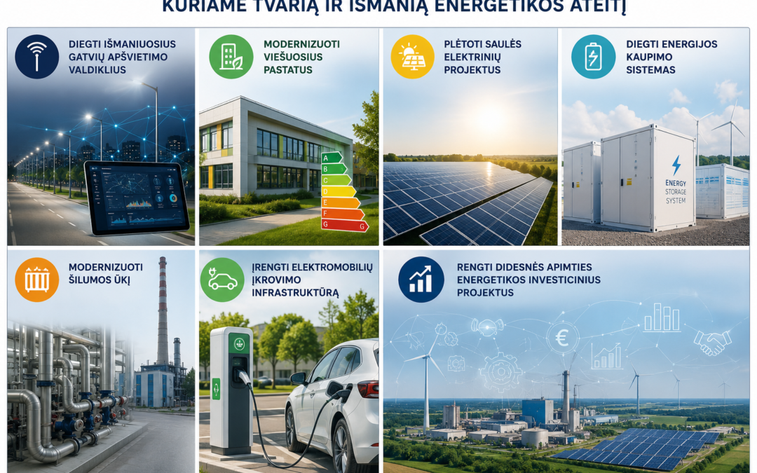 Žaliosios transformacijos projektai: naujos galimybės savivaldybėms
