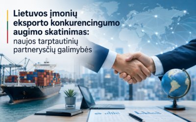 Lietuvos įmonių eksporto konkurencingumo augimo skatinimas: naujos tarptautinių partnerysčių galimybės