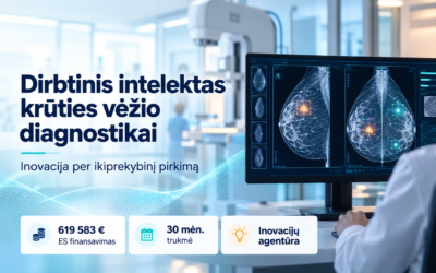 Jonavos ligoninei – finansavimas dirbtinio intelekto sprendimui krūties vėžio diagnostikai gerinti